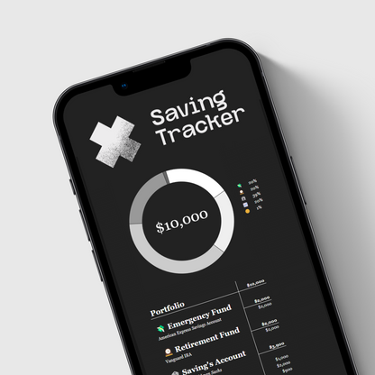 Savings Tracker Spreadsheet