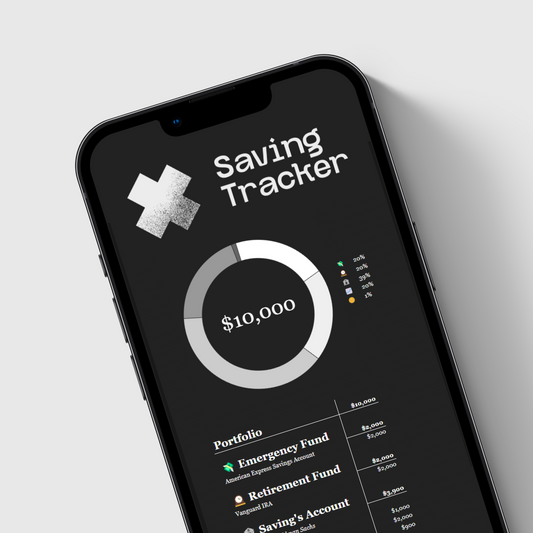 Savings Tracker Spreadsheet