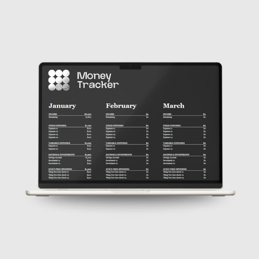 Money Tracker Spreadsheet