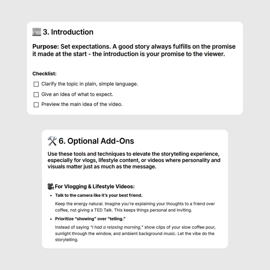 YouTube Script Template by Arteri
