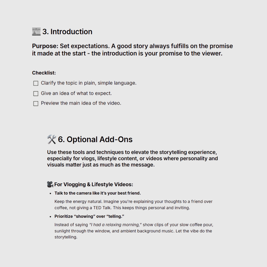 YouTube Script Template by Arteri
